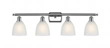 Innovations Lighting 516-4W-PC-G381 - Castile - 4 Light - 36 inch - Polished Chrome - Bath Vanity Light