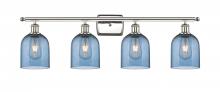 Innovations Lighting 516-4W-PN-G558-6BL - Bella - 4 Light - 36 inch - Polished Nickel - Bath Vanity Light