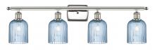 Innovations Lighting 516-4W-PN-G559-5BL - Bridal Veil - 4 Light - 35 inch - Polished Nickel - Bath Vanity Light