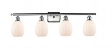 Innovations Lighting 516-4W-SN-G81 - Eaton - 4 Light - 36 inch - Brushed Satin Nickel - Bath Vanity Light