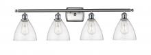 Innovations Lighting 516-4W-SN-GBD-754 - Bristol - 4 Light - 38 inch - Brushed Satin Nickel - Bath Vanity Light