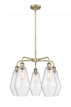 Innovations Lighting 516-5CR-AB-G654-7 - Cindyrella - 5 Light - 25 inch - Antique Brass - Chandelier