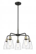 Innovations Lighting 516-5CR-BAB-G392 - Ellery - 5 Light - 23 inch - Black Antique Brass - Chandelier