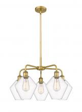 Innovations Lighting 516-5CR-BB-G652-8 - Cindyrella - 5 Light - 26 inch - Brushed Brass - Chandelier