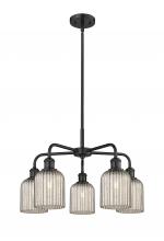 Innovations Lighting 516-5CR-BK-G559-5ME - Bridal Veil - 5 Light - 23 inch - Matte Black - Chandelier