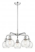 Innovations Lighting 516-5CR-PC-G124-6 - Athens - 5 Light - 24 inch - Polished Chrome - Chandelier