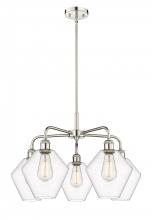 Innovations Lighting 516-5CR-PN-G652-8 - Cindyrella - 5 Light - 26 inch - Polished Nickel - Chandelier