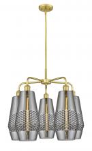  516-5CR-SG-G683-7 - Windham - 5 Light - 25 inch - Satin Gold - Chandelier