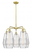  516-5CR-SG-G684-7 - Windham - 5 Light - 25 inch - Satin Gold - Chandelier