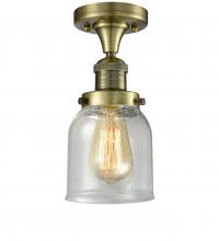 Innovations Lighting 517-1CH-AB-G54 - Bell - 1 Light - 5 inch - Antique Brass - Semi-Flush Mount