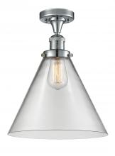 Innovations Lighting 517-1CH-PC-G42-L - Cone - 1 Light - 12 inch - Polished Chrome - Semi-Flush Mount