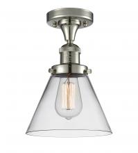 Innovations Lighting 517-1CH-PN-G42 - Cone - 1 Light - 8 inch - Polished Nickel - Semi-Flush Mount