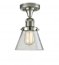 Innovations Lighting 517-1CH-PN-G62 - Cone - 1 Light - 7 inch - Polished Nickel - Semi-Flush Mount