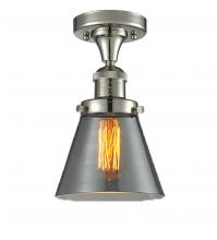 Innovations Lighting 517-1CH-PN-G63 - Cone - 1 Light - 7 inch - Polished Nickel - Semi-Flush Mount