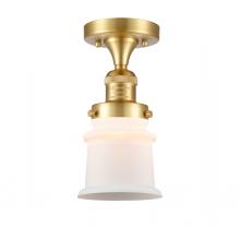 Innovations Lighting 517-1CH-SG-G181S - Canton - 1 Light - 6 inch - Satin Gold - Semi-Flush Mount