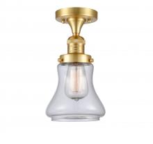 Innovations Lighting 517-1CH-SG-G192 - Bellmont - 1 Light - 6 inch - Satin Gold - Semi-Flush Mount