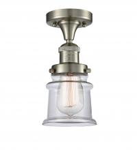 Innovations Lighting 517-1CH-SN-G182S - Canton - 1 Light - 6 inch - Brushed Satin Nickel - Semi-Flush Mount