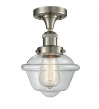 Innovations Lighting 517-1CH-SN-G532 - Oxford - 1 Light - 8 inch - Brushed Satin Nickel - Semi-Flush Mount