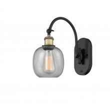 Innovations Lighting 518-1W-BAB-G104 - Belfast - 1 Light - 6 inch - Black Antique Brass - Sconce