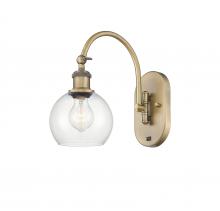 Innovations Lighting 518-1W-BB-G122-6 - Athens - 1 Light - 6 inch - Brushed Brass - Sconce