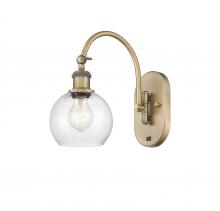 Innovations Lighting 518-1W-BB-G124-6 - Athens - 1 Light - 6 inch - Brushed Brass - Sconce