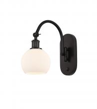 Innovations Lighting 518-1W-OB-G121-6 - Athens - 1 Light - 6 inch - Oil Rubbed Bronze - Sconce