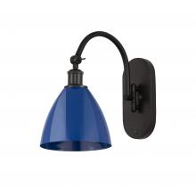 Innovations Lighting 518-1W-OB-MBD-75-BL - Plymouth - 1 Light - 8 inch - Oil Rubbed Bronze - Sconce