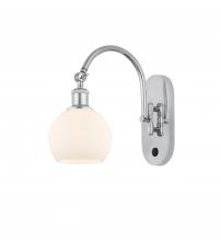 Innovations Lighting 518-1W-PC-G121-6 - Athens - 1 Light - 6 inch - Polished Chrome - Sconce