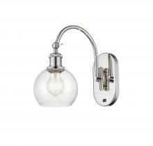 Innovations Lighting 518-1W-PN-G124-6 - Athens - 1 Light - 6 inch - Polished Nickel - Sconce