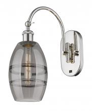 Innovations Lighting 518-1W-PN-G557-6SM - Vaz - 1 Light - 6 inch - Polished Nickel - Sconce