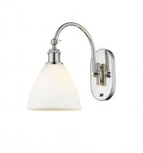 Innovations Lighting 518-1W-PN-GBD-751 - Bristol - 1 Light - 8 inch - Polished Nickel - Sconce