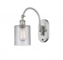 Innovations Lighting 518-1W-SN-G112 - Cobbleskill - 1 Light - 5 inch - Brushed Satin Nickel - Sconce