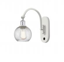 Innovations Lighting 518-1W-WPC-G1214-6 - Athens Twisted Swirl 1 Light 6 inch Sconce
