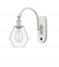 Innovations Lighting 518-1W-WPC-G652-6 - Cindyrella - 1 Light - 6 inch - White Polished Chrome - Sconce