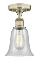 Innovations Lighting 616-1F-AB-G2812 - Hanover - 1 Light - 6 inch - Antique Brass - Flush Mount