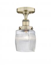 Innovations Lighting 616-1F-AB-G302 - Colton - 1 Light - 6 inch - Antique Brass - Semi-Flush Mount