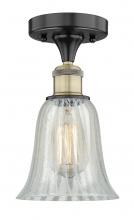 Innovations Lighting 616-1F-BAB-G2811 - Hanover - 1 Light - 6 inch - Black Antique Brass - Flush Mount