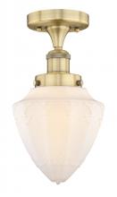 Innovations Lighting 616-1F-BB-G661-7 - Bullet - 1 Light - 6 inch - Brushed Brass - Semi-Flush Mount