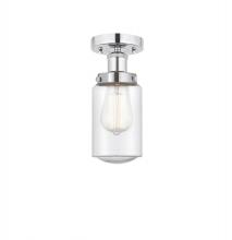 Innovations Lighting 616-1F-PC-G314 - Dover - 1 Light - 5 inch - Polished Chrome - Semi-Flush Mount