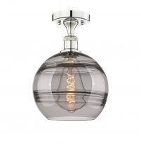 Innovations Lighting 616-1F-PN-G556-10SM - Rochester - 1 Light - 10 inch - Polished Nickel - Semi-Flush Mount