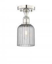 Innovations Lighting 616-1F-PN-G559-5SM - Bridal Veil - 1 Light - 5 inch - Polished Nickel - Semi-Flush Mount