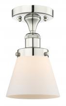 Innovations Lighting 616-1F-PN-G61 - Cone - 1 Light - 6 inch - Polished Nickel - Semi-Flush Mount