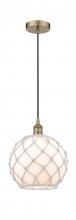 Innovations Lighting 616-1P-AB-G121-10RW - Edison - 1 Light - 10 inch - Antique Brass - Multi Pendant