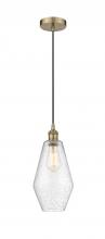 Innovations Lighting 616-1P-AB-G654-7 - Cindyrella - 1 Light - 7 inch - Antique Brass - Cord hung - Mini Pendant