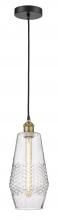 Innovations Lighting 616-1P-BAB-G684-7 - Windham - 1 Light - 7 inch - Black Antique Brass - Cord hung - Mini Pendant