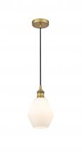 Innovations Lighting 616-1P-BB-G651-6 - Cindyrella - 1 Light - 6 inch - Brushed Brass - Cord hung - Mini Pendant