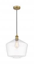 Innovations Lighting 616-1P-BB-G652-12 - Cindyrella - 1 Light - 12 inch - Brushed Brass - Cord hung - Mini Pendant
