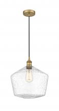 Innovations Lighting 616-1P-BB-G654-12 - Cindyrella - 1 Light - 12 inch - Brushed Brass - Cord hung - Mini Pendant