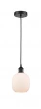 Innovations Lighting 616-1P-BK-G101 - Belfast - 1 Light - 6 inch - Matte Black - Cord hung - Mini Pendant