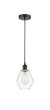 Innovations Lighting 616-1P-BK-G652-6 - Cindyrella - 1 Light - 6 inch - Matte Black - Cord hung - Mini Pendant